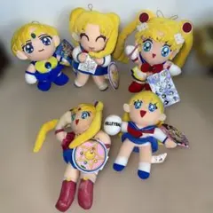 当時物・レア】美少女戦士セーラームーン ぬいぐるみ 6体セット