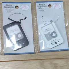 セリア　フォトキーホルダー 　推し活　ミュージック 2個セットのサムネイル