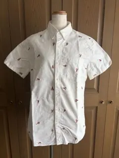 J.CREW ジェイクルー半袖柄シャツMのサムネイル