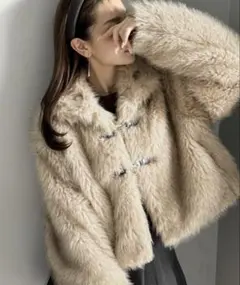 タグ付き新品未使用　ファーブルゾン アウター