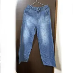 再値下げ‼️NICE CLAUP ワイドデニムパンツ新品未使用のサムネイル
