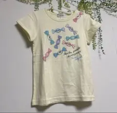 【新品タグ付き】ポンポネット　キャンディTシャツ130cmのサムネイル