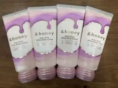 ★新品未使用★ 4本セット　&honey ボディクリーム180g