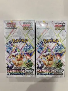 ポケカ　テラスタルフェス　ex 2BOX 新品未開封　シュリンク付き