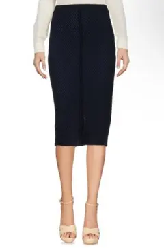 【新品タグ付】エストネーションQUATTROMANIウール地タイトスカート9号