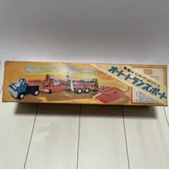 三菱ふそうジャンボクレーン車。トラック野郎。デコトラ。ブリキ。昭和