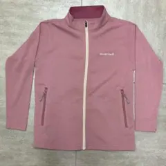 mont bell 薄手ジャケット 120 ピンク