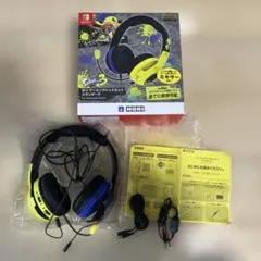 ホリ　ゲーミングヘッドセット　スタンダード　スプラトゥーン