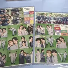 Travis Japan ステッカーシート 2枚セット MYOJO 2月号