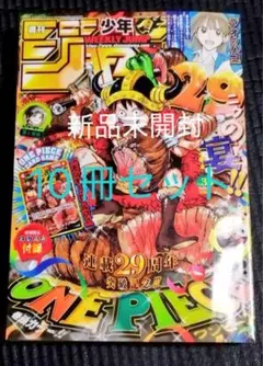 ジャンプ 33号 ワンピース 29周年 ルフィ カード入り付録 30枚セット