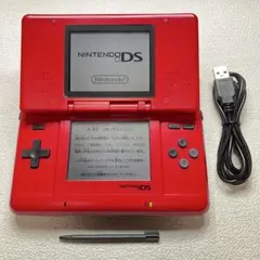 BP5【清掃&動作確認済】Nintendo DS 初代 レッド本体