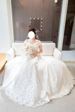 【年末限定大幅値下げ】ホワイト　Aライン　ウェディングドレス