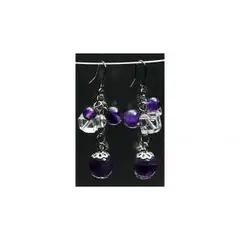 誕生石ピアス 2月 アメジスト