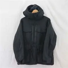 UNIQLO ハイブリッドダウンパーカ M メンズ ブラック系