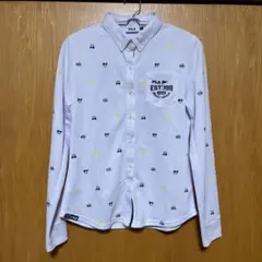 FILA ゴルフウェア 長袖ポロシャツ