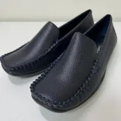 ★今、流行り！★【新品】大人が履く本革風モカシン：ドライビングシューズ23cm