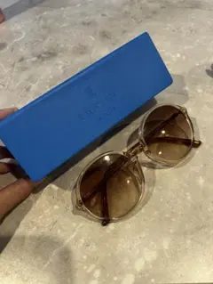 LANVIN en Bleu】クラウンパントシェイプ サングラス - メルカリ