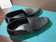 ZARA ブラック スリッポンシューズ 42