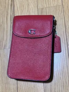 COACH スマホショルダー