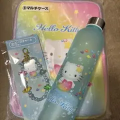 サンリオくじHello Kitty マルチケース ビーズチャーム ボト