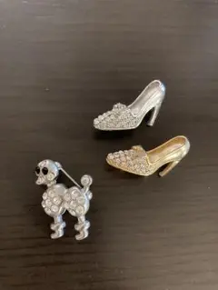 ブローチ　3点セット