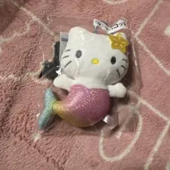 ハローキティ 人魚 マスコット ぬいぐるみ