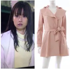 定価以下❤️レア【ダメ恋 深田恭子着用】レストローズ フード付きコート(S)