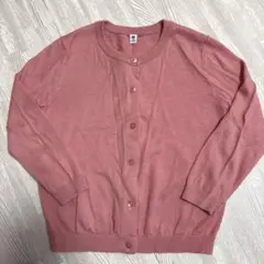 UNIQLO ピンク カーディガン サイズ110