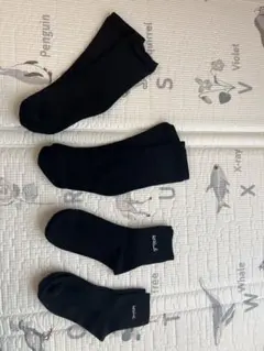 【アニエスベー】ソックス 2足+【チュチュアンナ】まるで毛布厚手ソックス2足