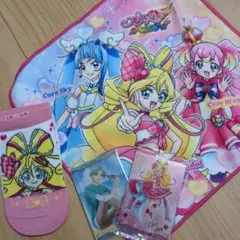 キミとアイドルプリキュア　キュアアイドル　靴下　タオル　セット