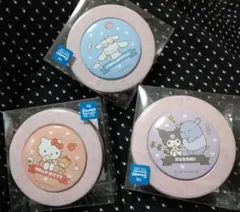 Sanrioマグネットカン❀３点 HELLO KITTY シナモロール クロミ