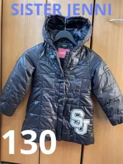 ジェニィ  アウター ダウンコート 130 ブラック