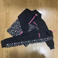 値下げしました！Wilson ジャージ上下セット 星柄 キッズ130-150cm