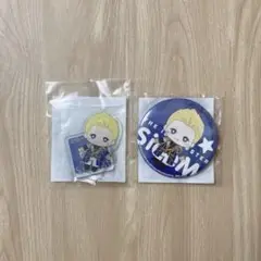 SideM 伊集院北斗 セガラッキーくじ アクスタ 缶バッジ