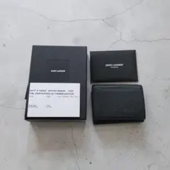 正規品Saint Laurent サンローラン タイニーウォレット 二つ折り財布のサムネイル