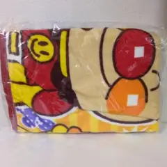 【新品未使用】アンパンマン ひざ掛け毛布 約70cm x 100cm
