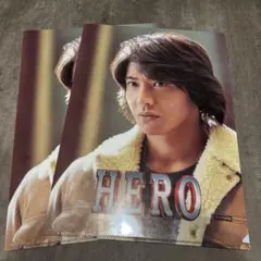 木村拓哉 クリアファイル 4枚セット 映画 SMAP