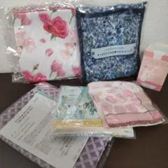 FANCL非売品(ポーチ、エコバッグ、ハンカチ、ブロックメモ、ランドリーポーチ)