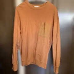 UNIQLO✖︎JW ANDERSON オレンジ トレーナー Lサイズ
