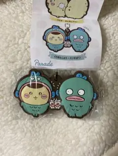 ちいかわ サンリオ なかよしラバーマスコット くりまんじゅう ハンギョドン　新品