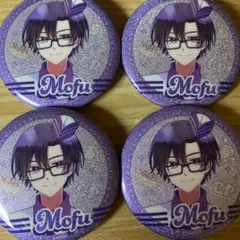 カラフルピーチ　もふ　ダイナー缶バッチ