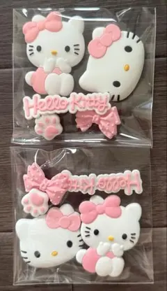 サンリオハローキティ ジビッツ５点セット【ピンク】×２セット