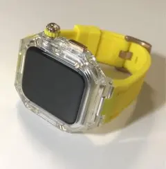cy★アップルウォッチ　ラバーベルト カバー　Apple Watchバンド