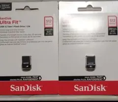 SanDisk Ultra Fit 512GB MicroSDメモリーカード
