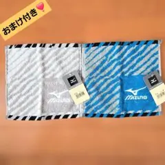 新品【MIZUNO】 ミズノ プチタオル 2枚セット 約20×20cmのサムネイル