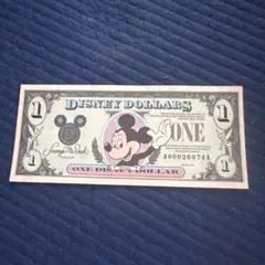 ディズニーダラー 1ドル札 100周年記念 蒸気船ウィリー - メルカリ
