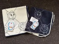 ドラえもん　ハンカチ　２枚セット　ハンドタオル　ステッチ