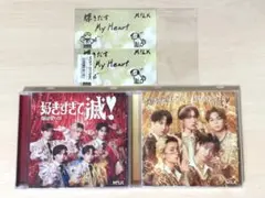 M!LK 爆裂愛してる 好きすぎて滅！ CD2形態セット ステッカーorトレカ付