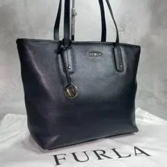 ✨美品✨FURLA フルラ 本革レザー トートバッグ A4 / PC 黒のサムネイル
