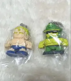 キン肉マン ドットフィギュアチャーム 2種セット　ブロッケンJr テリーマン